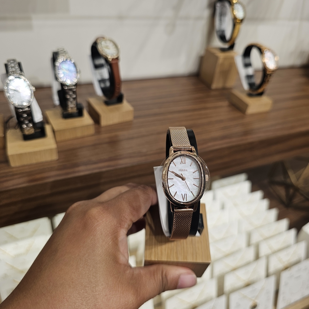 Fossil Rose Gold Smartwatch